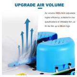 Saladulce Bubble Wrap Machine - 300L/min Air Cushion Machine, 32ft/min High-Efficiency Air Pillow Inflator for Shipping & Packaging Supplies - Retail: $269 Saladulce Bubble Wrap Machine - 300L/min Air Cushion Machine, 32ft/min High-Efficiency Air Pillow Inflator for Shipping & Packaging Supplies - Retail: $269