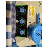 Saladulce Bubble Wrap Machine - 300L/min Air Cushion Machine, 32ft/min High-Efficiency Air Pillow Inflator for Shipping & Packaging Supplies - Retail: $269 Saladulce Bubble Wrap Machine - 300L/min Air Cushion Machine, 32ft/min High-Efficiency Air Pillow Inflator for Shipping & Packaging Supplies - Retail: $269