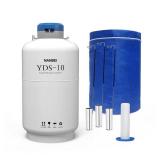 NANBEI 10L Liquid Nitrogen Tank Cryogenic Container Aluminum Alloy Liquid Nitrogen Dewar Static Cryogenic Liquid nitrogen dewar with Straps,for Beauty Industry, Semen Preservation, Scientific - Retail NANBEI 10L Liquid Nitrogen Tank Cryogenic Container Aluminum Alloy Liquid Nitrogen Dewar Static Cryogenic Liquid nitrogen dewar with Straps,for Beauty Industry, Semen Preservation, Scientific - Retail