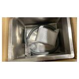 Commercial Floor Mop Sink Stainless Steel Mop Service Basin Floor Mount Mop Sink, Vertical industrial Sinks for balconies laundry rooms industries Restaurants (17.7x16.1x21.6xinch) - Retail: $150 Commercial Floor Mop Sink Stainless Steel Mop Service Basin Floor Mount Mop Sink, Vertical industrial Sinks for balconies laundry rooms industries Restaurants (17.7x16.1x21.6xinch) - Retail: $150