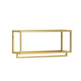 MDEPYCO Creative Square Display Garment Racks in Boutique Clothing Stores, Wall-Mounted Hanging Clothes Shelf in Home, Towel Racks for Bathroom Storage Shelves (Gold, 47.2' L), Retail $105 MDEPYCO Creative Square Display Garment Racks in Boutique Clothing Stores, Wall-Mounted Hanging Clothes Shelf in Home, Towel Racks for Bathroom Storage Shelves (Gold, 47.2' L), Retail $105