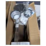 29.5 in. 600 CFM Convertible Under Cabinet Range Hood in Stainless Steel with 2 Charcoal Filters and 2 LED Lights, Retail $198 - Retail: $198 29.5 in. 600 CFM Convertible Under Cabinet Range Hood in Stainless Steel with 2 Charcoal Filters and 2 LED Lights, Retail $198 - Retail: $198