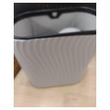 Gray trash can Gray trash can