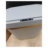 Gray trash can Gray trash can