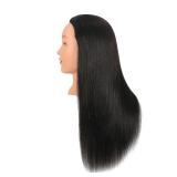 FUTAI Natural 28 Inch 100% Human Hair Mannequin Head with Table Clamp Stand for Hairdresser Practice Braiding Styling Manikin Cosmetology Doll Training Head Bleaching Dyeing Curling Cutting Display FUTAI Natural 28 Inch 100% Human Hair Mannequin Head with Table Clamp Stand for Hairdresser Practice Braiding Styling Manikin Cosmetology Doll Training Head Bleaching Dyeing Curling Cutting Display