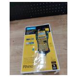 DYMO Industrial Label Maker Rhino 5200 Label Maker Time-Saving Hot Keys Prints Fast Durable For Job Sites and Heavy-Duty Labeling Jobs DYMO Industrial Label Maker Rhino 5200 Label Maker Time-Saving Hot Keys Prints Fast Durable For Job Sites and Heavy-Duty Labeling Jobs
