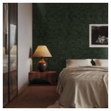 Abyssaly Dark Green Peel and Stick Wallpaper - Modern Textured Embossed Wall Paper - Removable Self Adhesive Vinyl Wrap Waterproof Contact Paper for Bathroom Bedroom Home Decor 15.7\' x 590\' Abyssaly Dark Green Peel and Stick Wallpaper - Modern Textured Embossed Wall Paper - Removable Self Adhesive Vinyl Wrap Waterproof Contact Paper for Bathroom Bedroom Home Decor 15.7\' x 590\'
