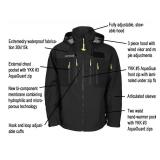 NAVIS MARINE Menâs 3L-Gore Pro-Tex Waterproof Fishing Wading Jacket â Foul Weather Gear with Storm Hood & Pockets - Carbon, XS Orange not black NAVIS MARINE Menâs 3L-Gore Pro-Tex Waterproof Fishing Wading Jacket â Foul Weather Gear with Storm Hood & Pockets - Carbon, XS Orange not black