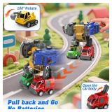 VUSUMOK Toddler Toys for Ages 2-4 Transformer Toys 5-in-1 Alloy Construction Toy Cars,Kids Educational Robot STEM Toys Pull Back Cars for 2 3 4 5 6 7 Year Old Boys Girls Birthday Ideal VUSUMOK Toddler Toys for Ages 2-4 Transformer Toys 5-in-1 Alloy Construction Toy Cars,Kids Educational Robot STEM Toys Pull Back Cars for 2 3 4 5 6 7 Year Old Boys Girls Birthday Ideal