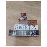 Cinnvoice 4 Pcs Bathroom Decor Farmhouse Bathroom Decoration Hello Sweet Cheeks Table Centerpiece Gift for Christmas Valentines Back to School(Highland Cow) Cinnvoice 4 Pcs Bathroom Decor Farmhouse Bathroom Decoration Hello Sweet Cheeks Table Centerpiece Gift for Christmas Valentines Back to School(Highland Cow)