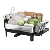 BOOSINY Stainless Steel Dish Drying Rack, Dish Racks for Kitchen Counter, Rust Proof Dish Drainer and Drainboard Set, Small Dryer with Drainage, Utensil Holder and Cup Holder BOOSINY Stainless Steel Dish Drying Rack, Dish Racks for Kitchen Counter, Rust Proof Dish Drainer and Drainboard Set, Small Dryer with Drainage, Utensil Holder and Cup Holder