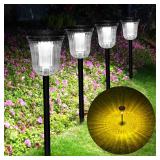 WTGEGF Solar Pathway Lights Outdoor Waterproof, 4 Pack 200 Lumens Super Bright Solar Garden Lights with 2 Lighting Modes, Auto On/Off Outdoor Solar Lights for Yard, Walkway, Lawn, Driveway, Path WTGEGF Solar Pathway Lights Outdoor Waterproof, 4 Pack 200 Lumens Super Bright Solar Garden Lights with 2 Lighting Modes, Auto On/Off Outdoor Solar Lights for Yard, Walkway, Lawn, Driveway, Path