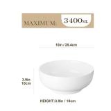 MALACASA Serving Bowls, 114 OZ(10\') Extra Large Salad Bowls Set of 2, Porcelain White Serving Bowls for Salad, Soup, Pasta and Dinner, Large Ceramic Bowl Set for Entertaining, Series REGULAR MALACASA Serving Bowls, 114 OZ(10\') Extra Large Salad Bowls Set of 2, Porcelain White Serving Bowls for Salad, Soup, Pasta and Dinner, Large Ceramic Bowl Set for Entertaining, Series REGULAR