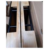 GLOKUUCA Large Charcuterie Board with Handles, 32 x 12 Inch Foldable Bamboo Serving Cheese Boards - Serving Platter for Meat, Party Appetizers, Outdoor & Fruit GLOKUUCA Large Charcuterie Board with Handles, 32 x 12 Inch Foldable Bamboo Serving Cheese Boards - Serving Platter for Meat, Party Appetizers, Outdoor & Fruit