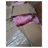 eccwai 36 PCS Waterproof Stretch Spandex Folding Chair Covers, Dining Room Chair Slipcovers Protector for Wedding, Banquet, Party, Holidays, Celebration and Decorationï¼Pinkï¼ eccwai 36 PCS Waterproof Stretch Spandex Folding Chair Covers, Dining Room Chair Slipcovers Protector for Wedding, Banquet, Party, Holidays, Celebration and Decorationï¼Pinkï¼