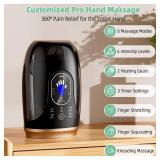 Ealken Hand Massager with Heat and Compression, Hand Massage for Arthritis and Carpal Tunnel Relief, 6 Levels Pressure Therapy with Wrist Massage Finger Stretching Palm Kneading, Gifts for Women Men Ealken Hand Massager with Heat and Compression, Hand Massage for Arthritis and Carpal Tunnel Relief, 6 Levels Pressure Therapy with Wrist Massage Finger Stretching Palm Kneading, Gifts for Women Men