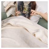 Bedsure GentleSoft Fleece Blankets Queen Size Cream - Bed Blanket Soft Lightweight Plush Fuzzy Cozy Luxury Microfiber, 90x90 inches Bedsure GentleSoft Fleece Blankets Queen Size Cream - Bed Blanket Soft Lightweight Plush Fuzzy Cozy Luxury Microfiber, 90x90 inches