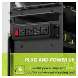 POKIPO Large Power Tool Organizer Wall Mount with Charging Station,4 Layer Heavy Duty Metal Tool Storage Rack Loads 600lbs with 8 Cordless Drill Holder,Battery Utility Rack Loads with 4 Power Strip POKIPO Large Power Tool Organizer Wall Mount with Charging Station,4 Layer Heavy Duty Metal Tool Storage Rack Loads 600lbs with 8 Cordless Drill Holder,Battery Utility Rack Loads with 4 Power Strip