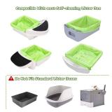 Biodegradable Cat Litter Liner Bags Compatible with LR 3, 4 and Most Self-Cleaning Litter Boxes, 60 Count Kitty Automatic Waste Drawer Liners, Drawstring Pet Compostable Replacement Poop Bags Biodegradable Cat Litter Liner Bags Compatible with LR 3, 4 and Most Self-Cleaning Litter Boxes, 60 Count Kitty Automatic Waste Drawer Liners, Drawstring Pet Compostable Replacement Poop Bags