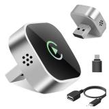 Wireless CarPlay Adapter Upgrade Wired CarPlay to Wireless for iPhone & Android, Support CarPlay & Android Auto 2 in 1,USB/Type C,Plug and Play Stable Connection for Cars with Built-in Wired Car Play Wireless CarPlay Adapter Upgrade Wired CarPlay to Wireless for iPhone & Android, Support CarPlay & Android Auto 2 in 1,USB/Type C,Plug and Play Stable Connection for Cars with Built-in Wired Car Play