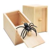 Fudragtn Fake Spider in a Box Prank Gift for Adults Kids,Handmade Wooden Pop Out Scare Surprise Boxes Joke Toys Halloween Fudragtn Fake Spider in a Box Prank Gift for Adults Kids,Handmade Wooden Pop Out Scare Surprise Boxes Joke Toys Halloween