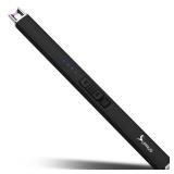 SUPRUS Electric Lighter Arc Windproof Flameless USB Rechargeable Lighter with Safety Lock for Candle BBQ Camping (Black) SUPRUS Electric Lighter Arc Windproof Flameless USB Rechargeable Lighter with Safety Lock for Candle BBQ Camping (Black)