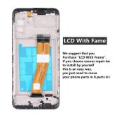 ZTOOYO For Samsung A02s Screen Replacement kit for Samsung Galaxy A02s LCD Display A025a A025u s124dl Touch Screen Digitizer Assembly with Tools 6.5 inch (Black with Frame) ZTOOYO For Samsung A02s Screen Replacement kit for Samsung Galaxy A02s LCD Display A025a A025u s124dl Touch Screen Digitizer Assembly with Tools 6.5 inch (Black with Frame)