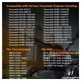 Fuel Tank with Cap Compatible with Various Tecumseh Engines Replaces# 34156A, 37290, 34156 Fuel Tank with Cap Compatible with Various Tecumseh Engines Replaces# 34156A, 37290, 34156