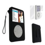 for iPod Classic Case, Silicone Skin Case Cover for Apple iPod Classic 6th 7th 80GB, 120GB Thin 160GB and iPod Video 5th 30gb + Screen Protector & Lanyard-10.5mm Thickness Thin Version(Black) for iPod Classic Case, Silicone Skin Case Cover for Apple iPod Classic 6th 7th 80GB, 120GB Thin 160GB and iPod Video 5th 30gb + Screen Protector & Lanyard-10.5mm Thickness Thin Version(Black)