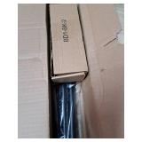 TKZTKZ Black Curtain Rods No Drilling-Adjustable No Drill Curtain Rods for Windows 32-45 Inch with Adhesive Brackets for Bedroom Apartment Renter Friendly 5/8\' Small Door Cafe Single Rod Easy Install TKZTKZ Black Curtain Rods No Drilling-Adjustable No Drill Curtain Rods for Windows 32-45 Inch with Adhesive Brackets for Bedroom Apartment Renter Friendly 5/8\' Small Door Cafe Single Rod Easy Install