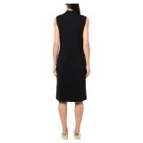 Anne Klein Houndstooth Mock Neck Sweater Dress XL Anne Klein Houndstooth Mock Neck Sweater Dress XL