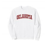 OKLAHOMA - Throwback Design - Classic Sweatshirt 2 XL OKLAHOMA - Throwback Design - Classic Sweatshirt 2 XL