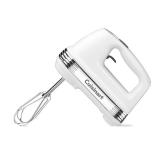 Cuisinart Power Advantage 5-Speed Hand Mixer, 220W-Motor Hand Blender Electric Mixer with 5 Speed Settings, Extra-Long Dishwasher-Safe Beaters, 60-Inch Swivel Cord, HM-50, White Cuisinart Power Advantage 5-Speed Hand Mixer, 220W-Motor Hand Blender Electric Mixer with 5 Speed Settings, Extra-Long Dishwasher-Safe Beaters, 60-Inch Swivel Cord, HM-50, White