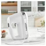 Cuisinart Power Advantage 5-Speed Hand Mixer, 220W-Motor Hand Blender Electric Mixer with 5 Speed Settings, Extra-Long Dishwasher-Safe Beaters, 60-Inch Swivel Cord, HM-50, White Cuisinart Power Advantage 5-Speed Hand Mixer, 220W-Motor Hand Blender Electric Mixer with 5 Speed Settings, Extra-Long Dishwasher-Safe Beaters, 60-Inch Swivel Cord, HM-50, White