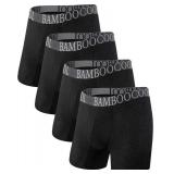 BAMBOO COOL Men's 360° Breathable Mesh Underwear Moisture-Wicking Boxer Briefs Cooling Performance,Multipack BAMBOO COOL Men's 360° Breathable Mesh Underwear Moisture-Wicking Boxer Briefs Cooling Performance,Multipack