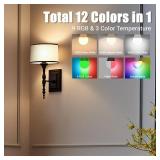 Yochoice 4-Pack Rechargeable Battery Powered Light Bulb, Dimmable A19 Light Bulb with 9 Colors Selectable & 3 Timer, Cordless Bulb for Lamps and Sconce with Remote Control Yochoice 4-Pack Rechargeable Battery Powered Light Bulb, Dimmable A19 Light Bulb with 9 Colors Selectable & 3 Timer, Cordless Bulb for Lamps and Sconce with Remote Control