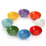ZENFUN Set of 8 Ceramic Pinch Bowls Set, 3.5 Oz Porcelain Round Sauce Dipping Dishes, Mini Terracotta Dessert Bowls, Condiments Bowls in Bulk for Kitchen, Cooking Prep, Parties, Decor, Sushi ZENFUN Set of 8 Ceramic Pinch Bowls Set, 3.5 Oz Porcelain Round Sauce Dipping Dishes, Mini Terracotta Dessert Bowls, Condiments Bowls in Bulk for Kitchen, Cooking Prep, Parties, Decor, Sushi