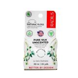 Radius Natural Unscented Silk Dental Floss 33 Yards Vegan & Non-Toxic Oral Care Boost & Designed to Help Fight Plaque Clear - Pack of 1 Radius Natural Unscented Silk Dental Floss 33 Yards Vegan & Non-Toxic Oral Care Boost & Designed to Help Fight Plaque Clear - Pack of 1