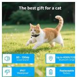 Pet Tracker,GPS Collar for Cats (Android Only) Smart tag,Waterproof Compatible with Google Find My,No Monthly Fee,Advanced Tracking Solution Smart Collar for Pet Safety Ideal Small Large Cats Pet Tracker,GPS Collar for Cats (Android Only) Smart tag,Waterproof Compatible with Google Find My,No Monthly Fee,Advanced Tracking Solution Smart Collar for Pet Safety Ideal Small Large Cats