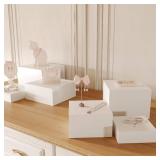 PecMuikee Buffet Risers, Food Risers for Buffet Table, Display Stand Shelf for Catering Dessert Collectibles Jewelry Figures Show, Acrylic Cube Display Nesting Risers with Hollow Bottoms 3PCS 8\'9\'10 PecMuikee Buffet Risers, Food Risers for Buffet Table, Display Stand Shelf for Catering Dessert Collectibles Jewelry Figures Show, Acrylic Cube Display Nesting Risers with Hollow Bottoms 3PCS 8\'9\'10