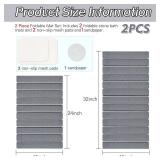 Setguopal 2 Pack Foldable Stone Bath Mats, Gray Super Absorbent Diatomaceous Earth Bath Rug, Non-Slip Shower Mat, Quick-Drying Bath Rug and Drying Mat for Tub and Shower Setguopal 2 Pack Foldable Stone Bath Mats, Gray Super Absorbent Diatomaceous Earth Bath Rug, Non-Slip Shower Mat, Quick-Drying Bath Rug and Drying Mat for Tub and Shower