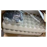 72, 2oz Small Clear Glass Bottles with Lids Boston Round Sample Bottles for Essential Oil Vanilla Hot Sauce Juice Whiskey Bourbon Liquid come with 5 Funnels,5 Droppers,72 Labels,1Brush&Chalk Marker 72, 2oz Small Clear Glass Bottles with Lids Boston Round Sample Bottles for Essential Oil Vanilla Hot Sauce Juice Whiskey Bourbon Liquid come with 5 Funnels,5 Droppers,72 Labels,1Brush&Chalk Marker