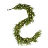 WBHome Real Touch Cypress Cedar & Pine Cone Evergreen Garland for Christmas Holiday Seasonal Outdoor/Indoor Home Decor, 6FT Long WBHome Real Touch Cypress Cedar & Pine Cone Evergreen Garland for Christmas Holiday Seasonal Outdoor/Indoor Home Decor, 6FT Long