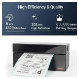 ORGBRO Z1 Shipping Label Printer, 4x6 Thermal Label Printer for Small Business, High Speed Sticker Maker for Commercial Grade Shipping Packages, Used for Amazon, Ebay, Shopify, USPS (USB Only) ORGBRO Z1 Shipping Label Printer, 4x6 Thermal Label Printer for Small Business, High Speed Sticker Maker for Commercial Grade Shipping Packages, Used for Amazon, Ebay, Shopify, USPS (USB Only)