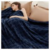 Bedsure GentleSoft King Size Blanket for Bed - Super Soft Cozy Blankets for Women Men Girls, Large Fuzzy Fleece Throw for Bedroom Decor, Navy,108x90 Inches Bedsure GentleSoft King Size Blanket for Bed - Super Soft Cozy Blankets for Women Men Girls, Large Fuzzy Fleece Throw for Bedroom Decor, Navy,108x90 Inches