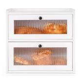 Sunhoo Bread Box for Kitchen Countertop Wooden Bread Storage Container Bin 2 Layer Breadbox Holder Large Capacity Keeper Vintage Farmhouse Food Organizer Pantry Shelf Acrylic Window (White) Sunhoo Bread Box for Kitchen Countertop Wooden Bread Storage Container Bin 2 Layer Breadbox Holder Large Capacity Keeper Vintage Farmhouse Food Organizer Pantry Shelf Acrylic Window (White)