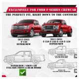 KitsPro Rear Truck Underseat Storage Box, Fit 2017-2025 Ford F-250 F-350 F-350 Super Duty and 2015-2025 Ford F-150 SuperCrew Crew Cab Heavy Duty Rear Under Back Seat Box Organizer, Anti Slip KitsPro Rear Truck Underseat Storage Box, Fit 2017-2025 Ford F-250 F-350 F-350 Super Duty and 2015-2025 Ford F-150 SuperCrew Crew Cab Heavy Duty Rear Under Back Seat Box Organizer, Anti Slip