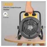 LHUKSGF Greenhouse Heater with Digital Thermostat, Grow Tent Heaters, Overheat Protection, Fast Heating for Green House, Flower Room, Yellow LHUKSGF Greenhouse Heater with Digital Thermostat, Grow Tent Heaters, Overheat Protection, Fast Heating for Green House, Flower Room, Yellow