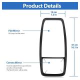 Aoocar Outside View Left Driver Side Door Mirror, Compatible with ISUZU NPR NPR-HD NQR NRR 2008-2024, Fit for CHEVY W3500 W4500 W5500, Fit for GMC W3500 W4500 W5500, Driver Left Side Mirror Aoocar Outside View Left Driver Side Door Mirror, Compatible with ISUZU NPR NPR-HD NQR NRR 2008-2024, Fit for CHEVY W3500 W4500 W5500, Fit for GMC W3500 W4500 W5500, Driver Left Side Mirror