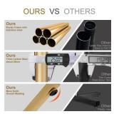 ZOZOE Metal Coat Rack Stand, Modern Coat Rack Freestanding with 8 Hooks, Coat Racks Easy to Assemble, Coat Tree Stand for Bags, Hats, Entryway, Office (Golden) ZOZOE Metal Coat Rack Stand, Modern Coat Rack Freestanding with 8 Hooks, Coat Racks Easy to Assemble, Coat Tree Stand for Bags, Hats, Entryway, Office (Golden)